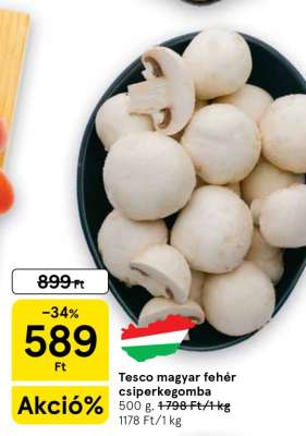 Tesco magyar fehér csiperkegomba