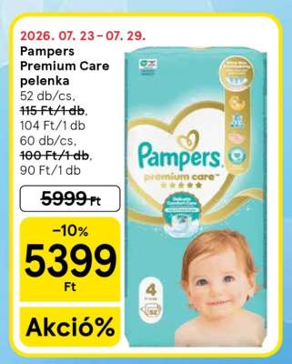 Pampers Premium Care pelenka