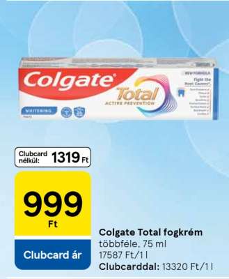 Colgate Total fogkrém