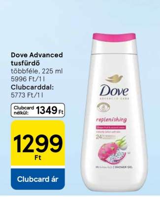 Dove Advanced tusfürdő