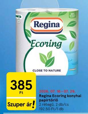 Regina Ecoring konyhai papírtörlő