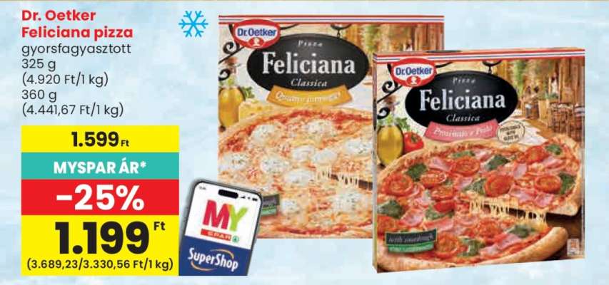 Dr. Oetker Feliciana pizza