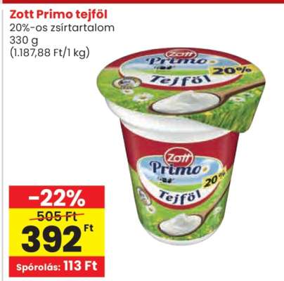 Zott Primo Tejföl