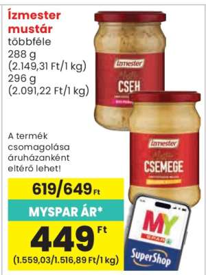 Ízmester mustár