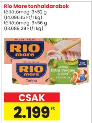 Rio Mare tonhaldarabok