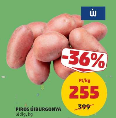 Piros újburgonya