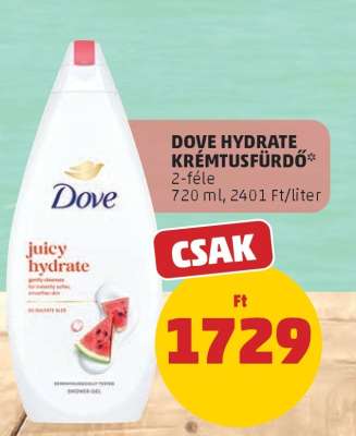 Dove Hydrate Krémtusfürdő