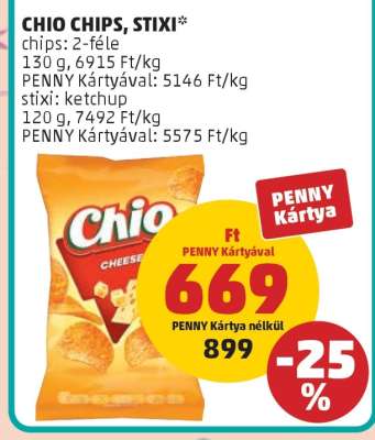 CHIO CHIPS, STIXI