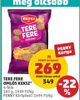 Tere Fere omlós keksz