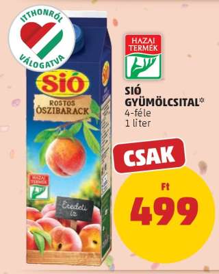 Sió gyümölcsital