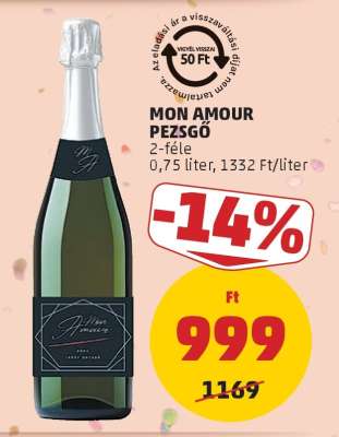 Mon Amour Pezsgő