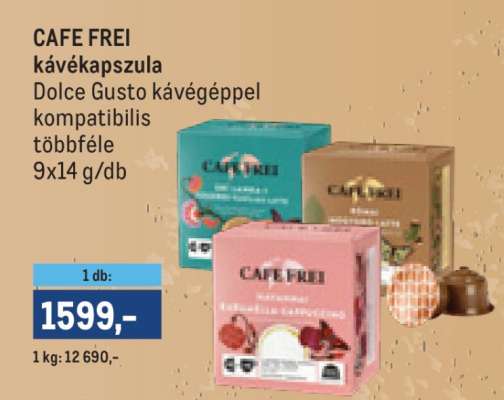 CAFE FREI Kávékapszula*