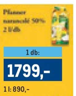 Pfanner narancslé 100%