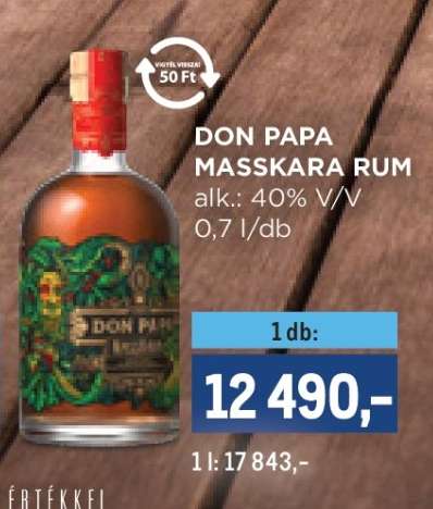 DON PAPA Masskara rum