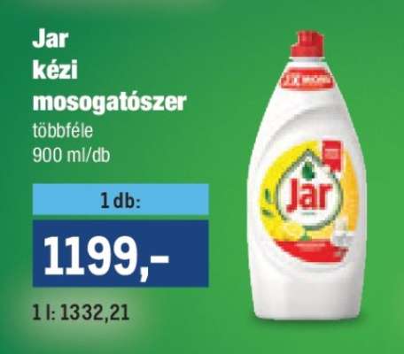 Jar kézi mosogatószer