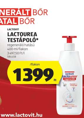 Lactovit Lactourea Testápoló