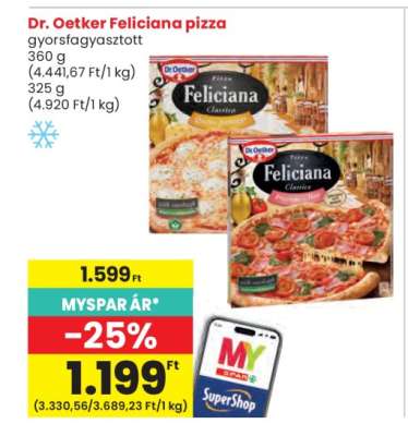 Dr. Oetker Feliciana pizza