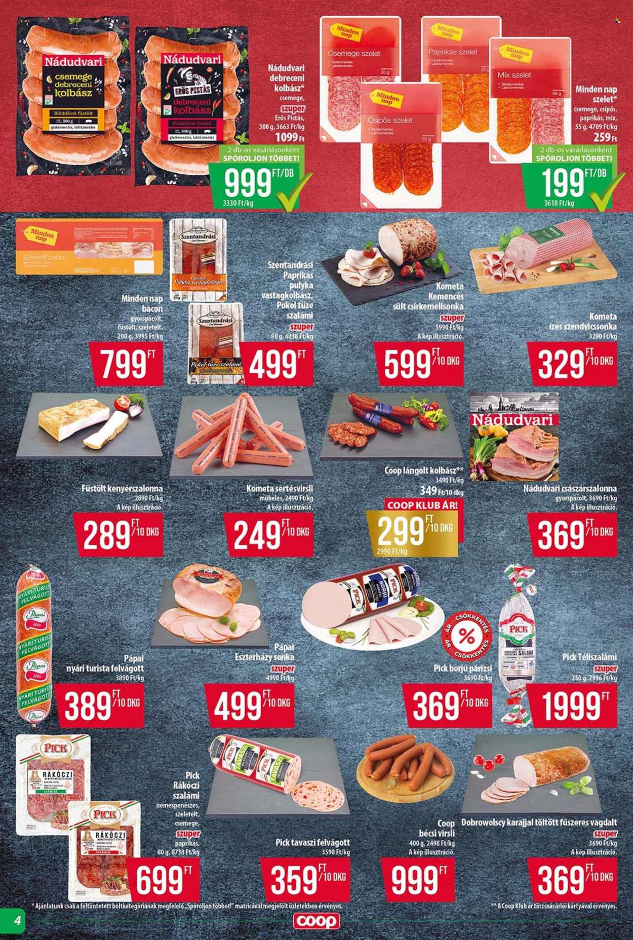 Coop akciós újság érvényes:  - 2026.07.23 - 2026.07.29. 4. oldal Oldal 4