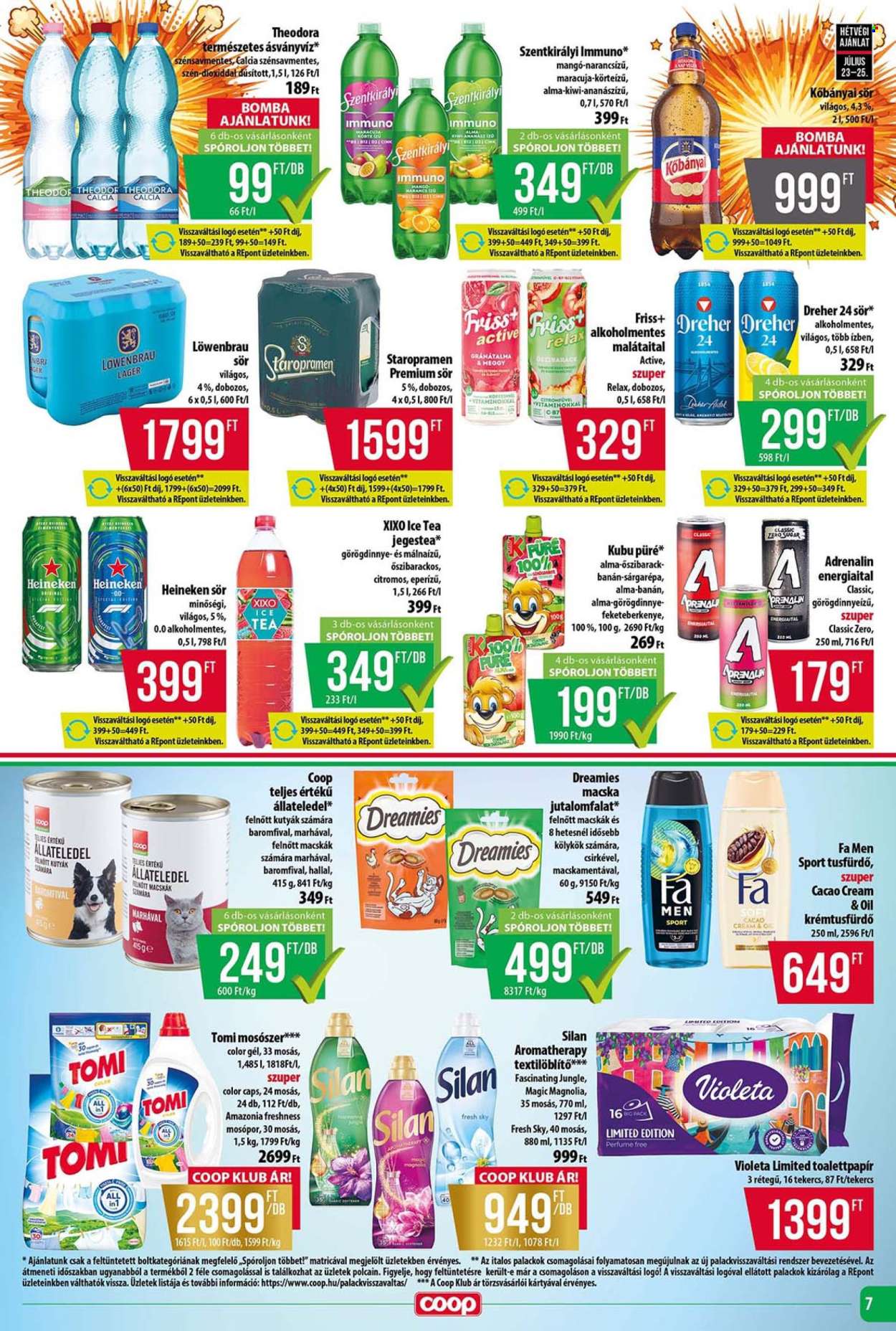 Coop akciós újság érvényes:  - 2026.07.23 - 2026.07.29. 7. oldal Oldal 7