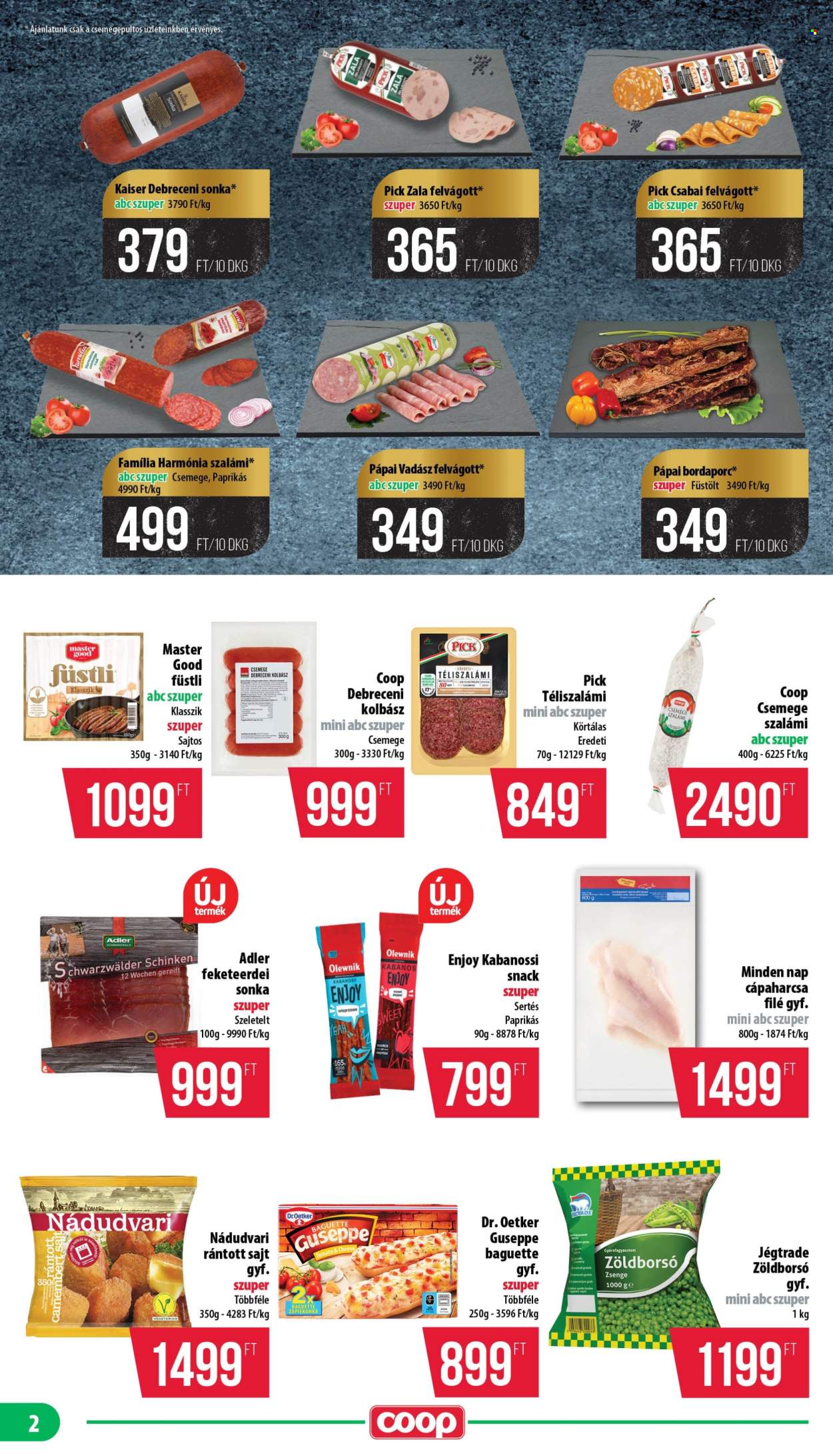 Coop akciós újság érvényes:  - 2026.07.23 - 2026.07.29. 2. oldal Oldal 2