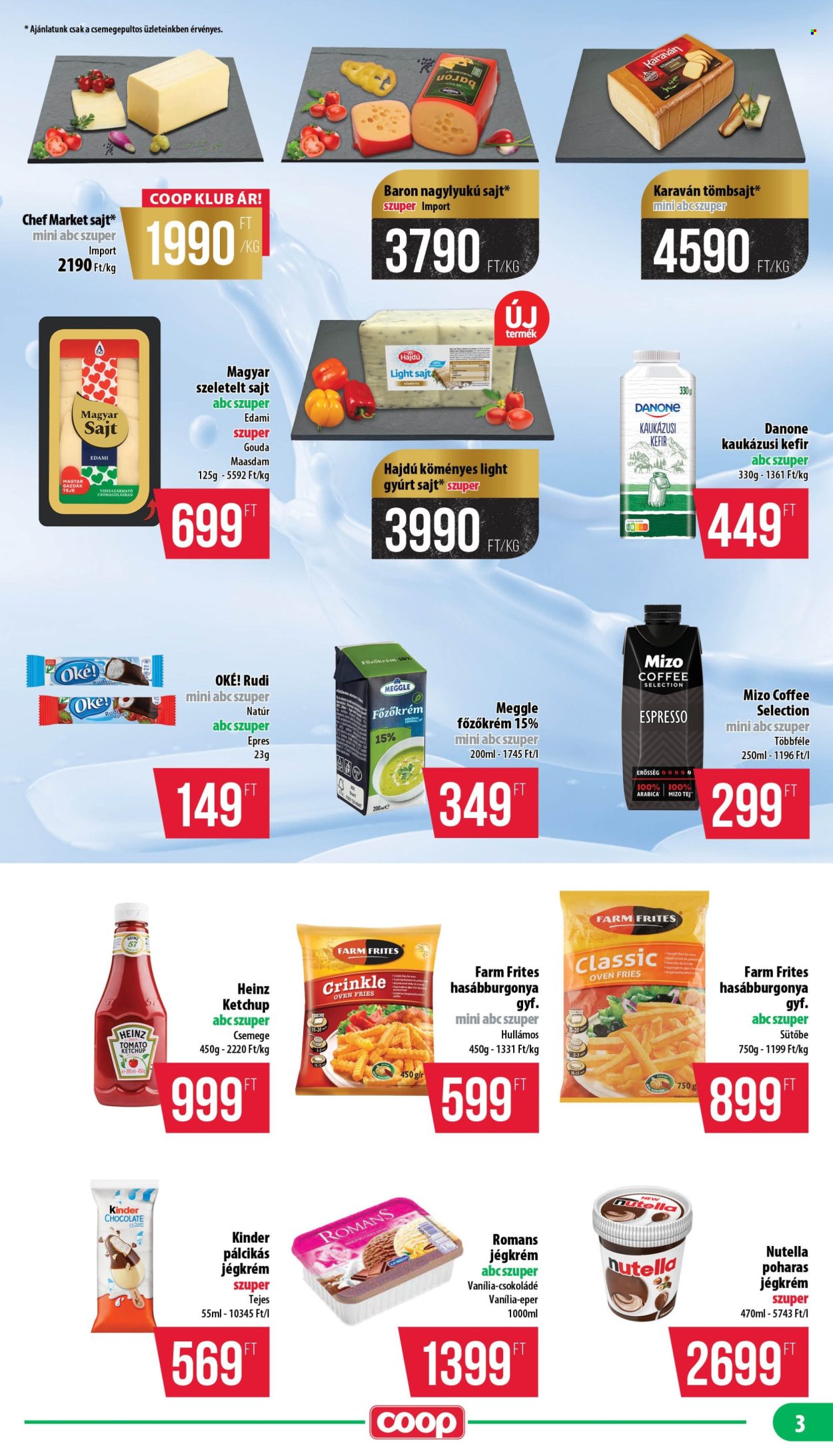 Coop akciós újság érvényes:  - 2026.07.23 - 2026.07.29. 3. oldal Oldal 3