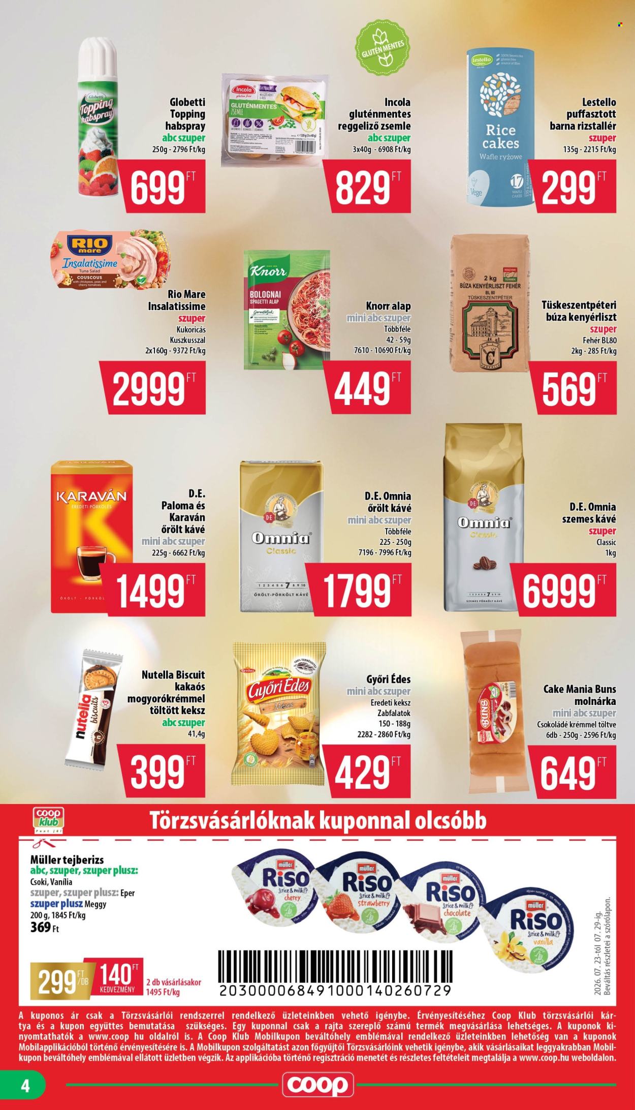 Coop akciós újság érvényes:  - 2026.07.23 - 2026.07.29. 4. oldal Oldal 4