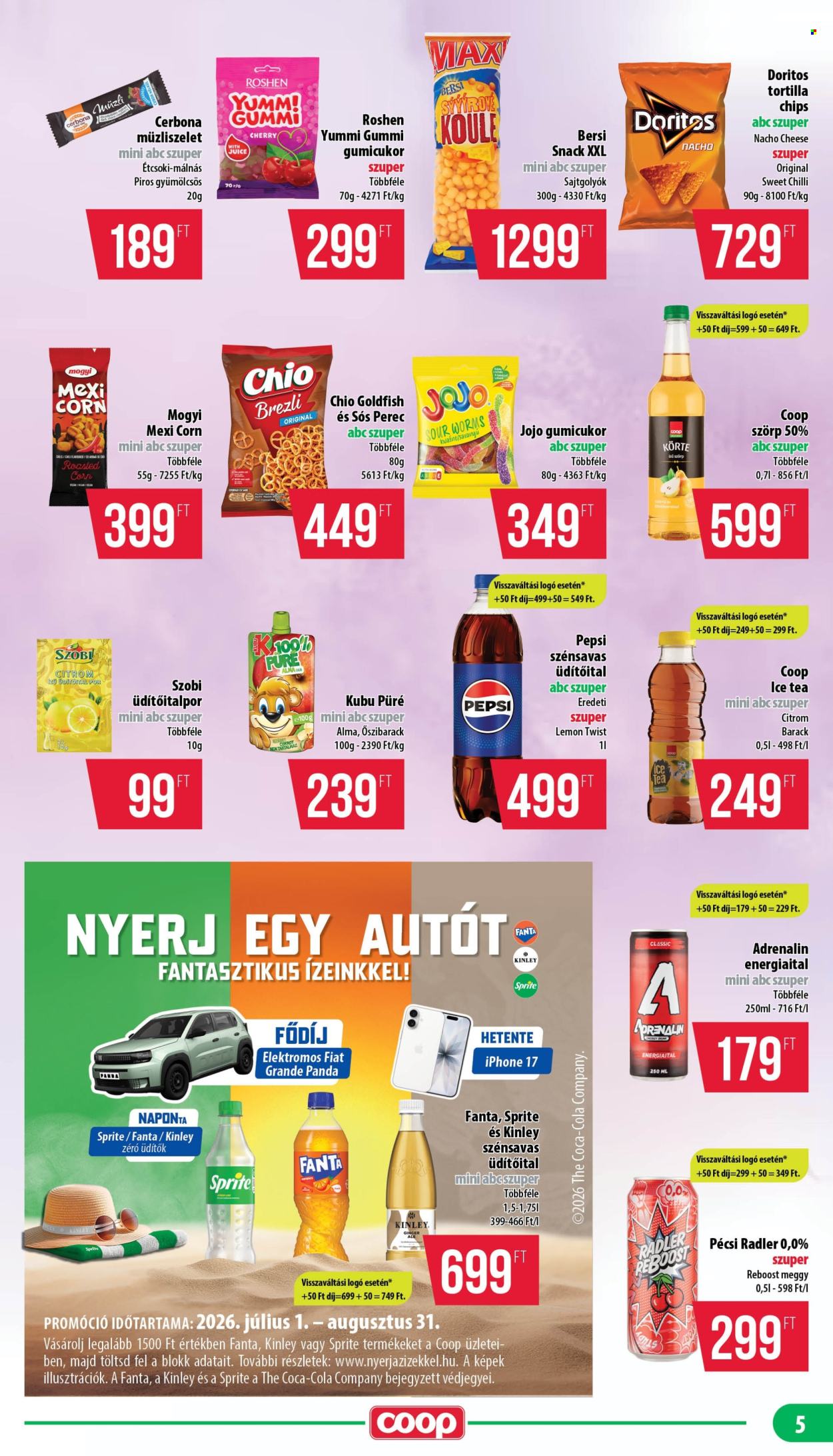 Coop akciós újság érvényes:  - 2026.07.23 - 2026.07.29. 5. oldal Oldal 5