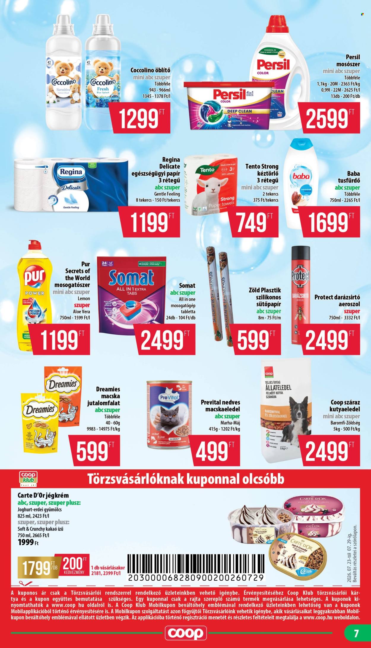 Coop akciós újság érvényes:  - 2026.07.23 - 2026.07.29. 7. oldal Oldal 7
