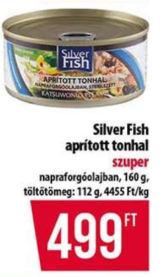 Silver Fish aprított tonhal
