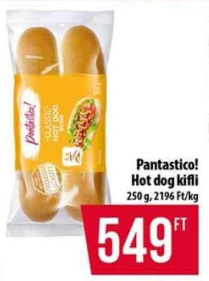 PANTASTICO! Hot-dog kifli