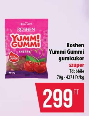 Roshen Yummi Gummi gumicukor