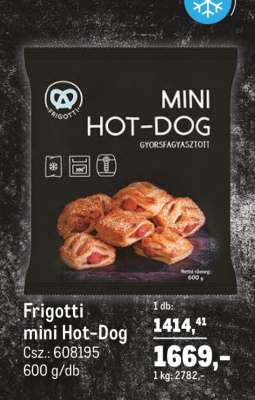Frigotti mini hot-dog