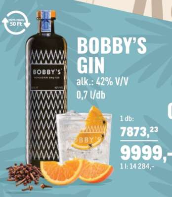 Bobby’s gin