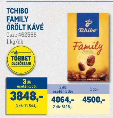 Tchibo Family őrölt kávé