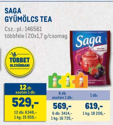 SAGA GYÜMÖLCS TEA