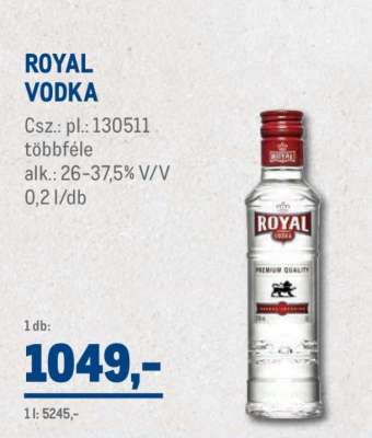 ROYAL Vodka