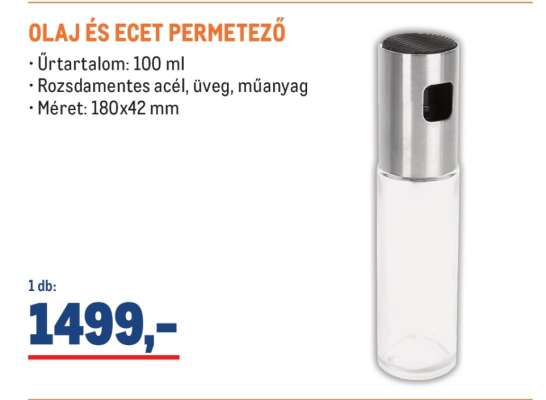 OLAJ ÉS ECET PERMETEZŐ