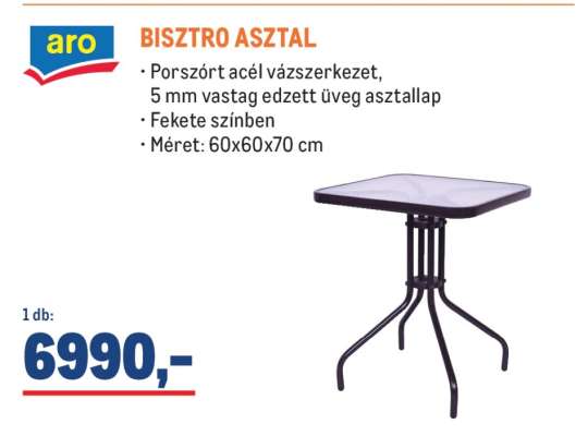 BISZTRO ASZTAL