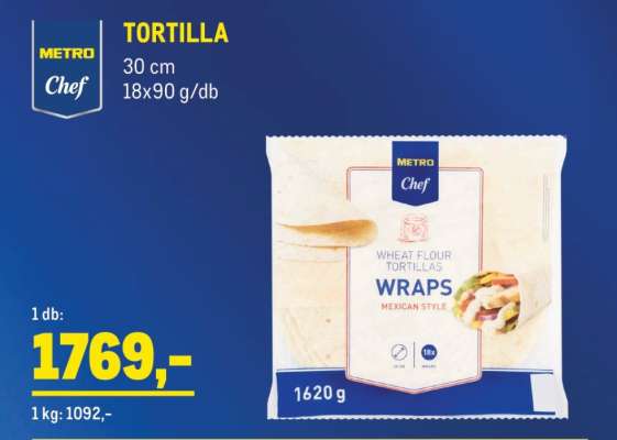 METRO Chef TORTILLA