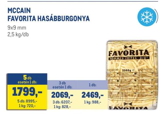 MCCAIN FAVORITA HASÁBBURGONYA