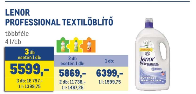 LENOR PROFESSIONAL TEXTILÖBLÍTŐ
