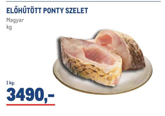 ELŐHŰTÖTT PONTY SZELET