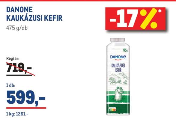 Danone kaukázusi kefir