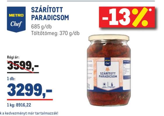Szárított paradicsom