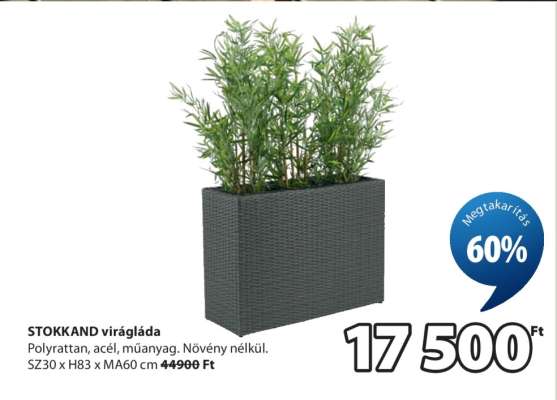 STOKKAND virágláda