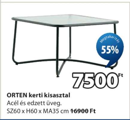 ORTEN kerti kisasztal