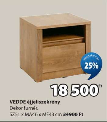 VEDDE ÉJJELISZEKRÉNY