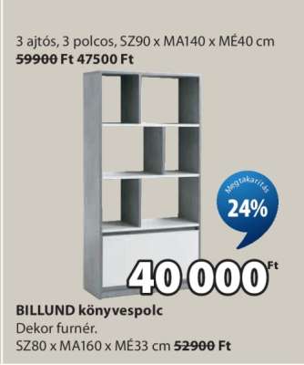 BILLUND KÖNYVESPOLC