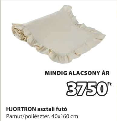 HJORTRON asztali futó