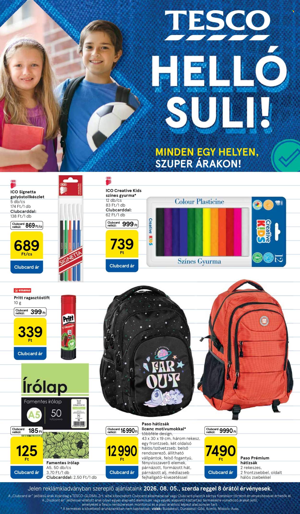 TESCO akciós újság érvényes:  - 2026.08.05 - 2026.09.13. 1. oldal Oldal 1